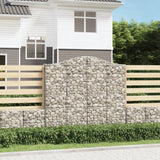 Vidaxl Schans korgar 4 st valvade 200x30x180 200 cm järn