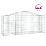 Vidaxl Schans Cestini 13 Stated 200x50x80 100 cm Iron