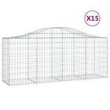 Vidaxl Schans Cestini 15 Stated 200x50x80 100 cm Iron