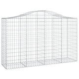 VidaXL Schans baskets 8 st vaulted 200x50x120 140 cm iron