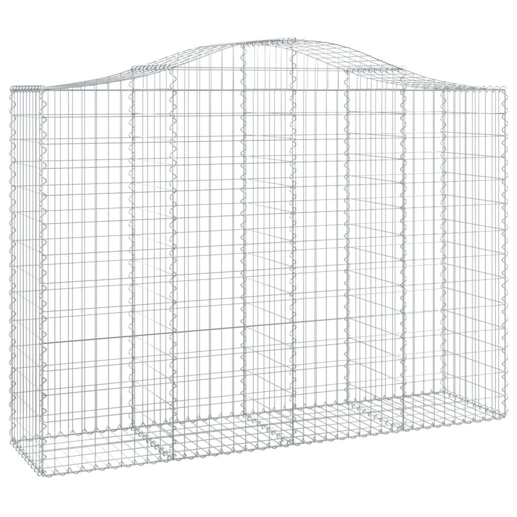 VidaXL Schans baskets 9 st vaulted 200x50x140 160 cm iron