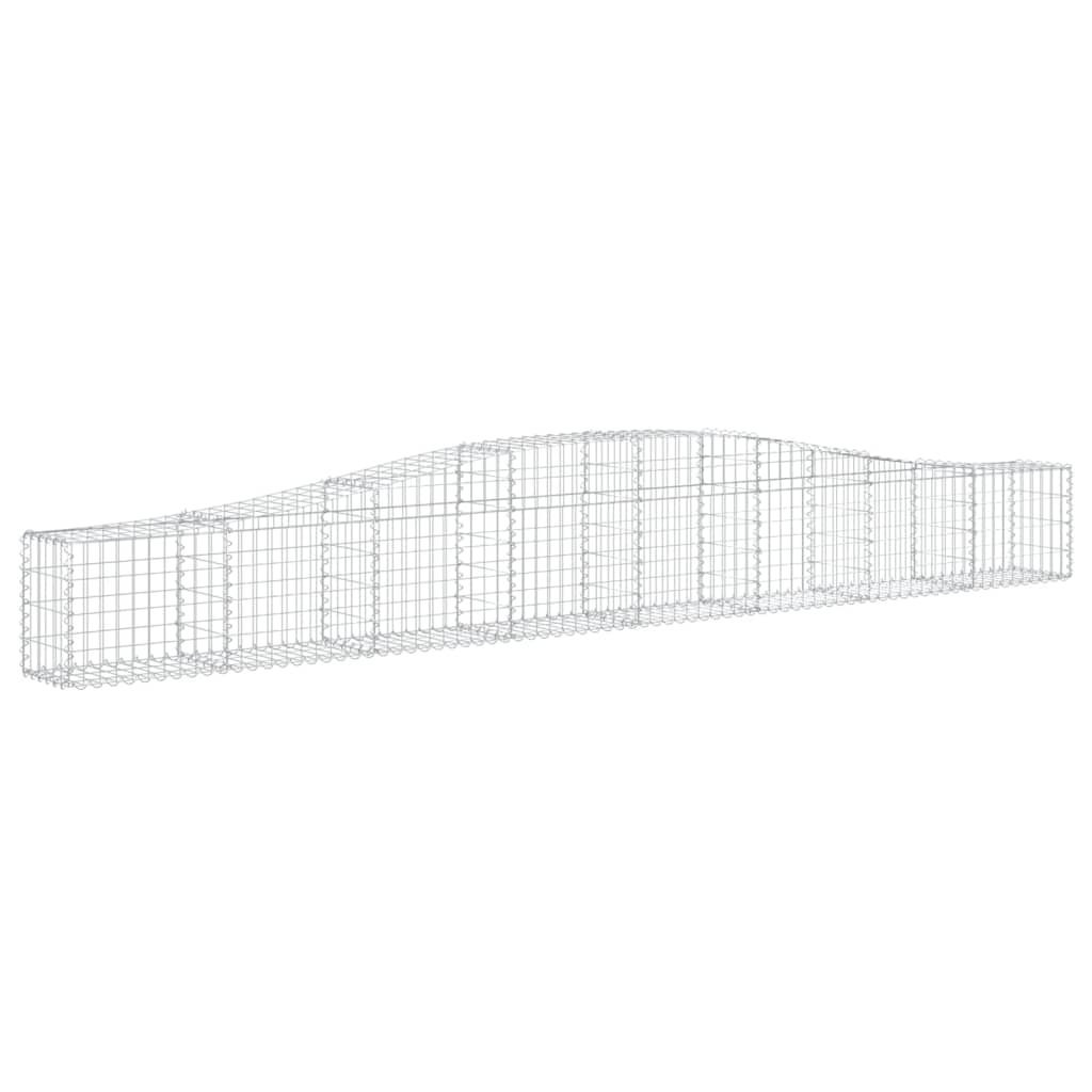 Vidaxl Schiags Kuerf 5 St Vaulted 400x30X40 60 cm Eisen