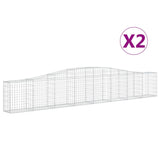 Vidaxl Schiags Kuerf 2 St Vauxed 400x30X60 80 cm Eisen