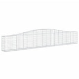 VidaXL Schans baskets 4 st vaulted 400x30x60 80 cm iron