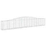 Vidaxl Schans baskets 10 st vaulted 400x30x60 80 cm iron