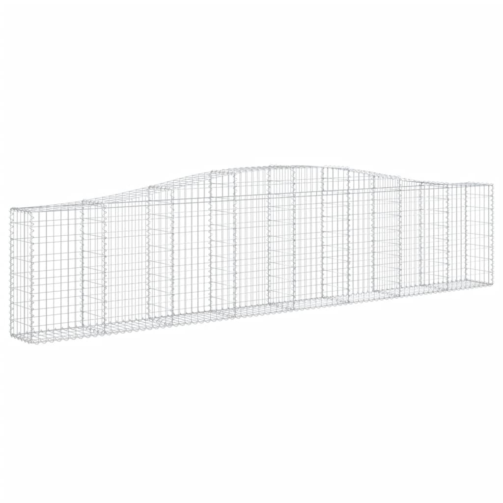 Vidaxl Schiags Kuerf 8 St Vaulted 400x30X80 100 cm Eisen