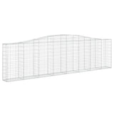 VidaXL Schans baskets 2 ST vaulted 400x30x100 120 cm iron