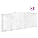 Vidaxl Schans Cesti 2 a volta 400x30x140 da 160 cm