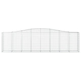 VidaXL Schans baskets 2 ST vaulted 400x50x100 120 cm iron