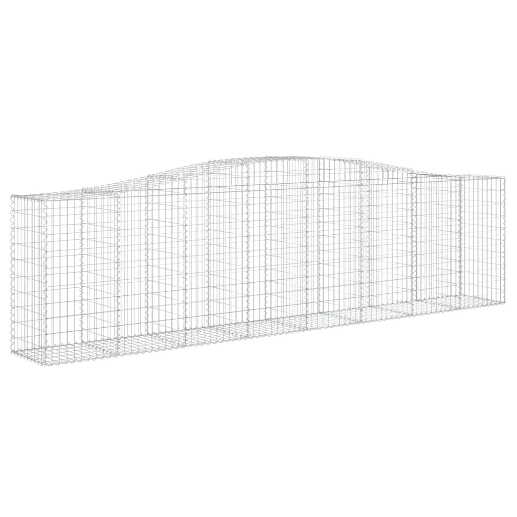 Vidaxl Schans baskets 3 st vaulted 400x50x100 120 cm iron