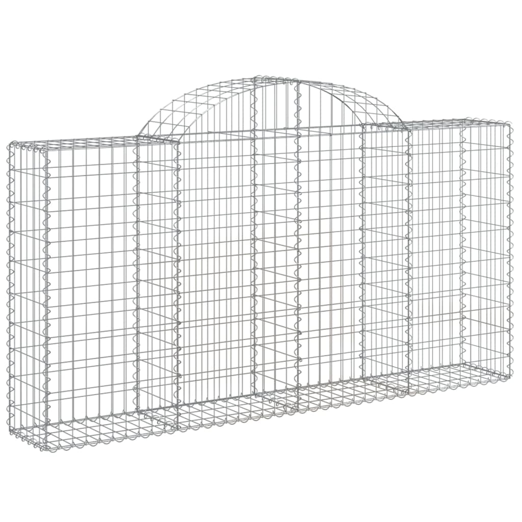 Vidaxl Schans Baskets 2 ST Klavené 200x30x100 120 cm železo