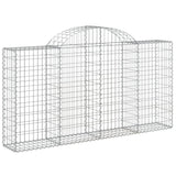 VidaXL Schans baskets 4 st vaulted 200x30x100 120 cm iron