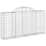 VidaXL Schans baskets 9 ST vaulted 200x30x100 120 cm iron