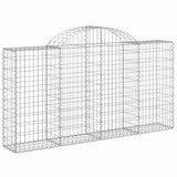 VidaXL Schans baskets 14 st vaulted 200x30x100 120 cm iron