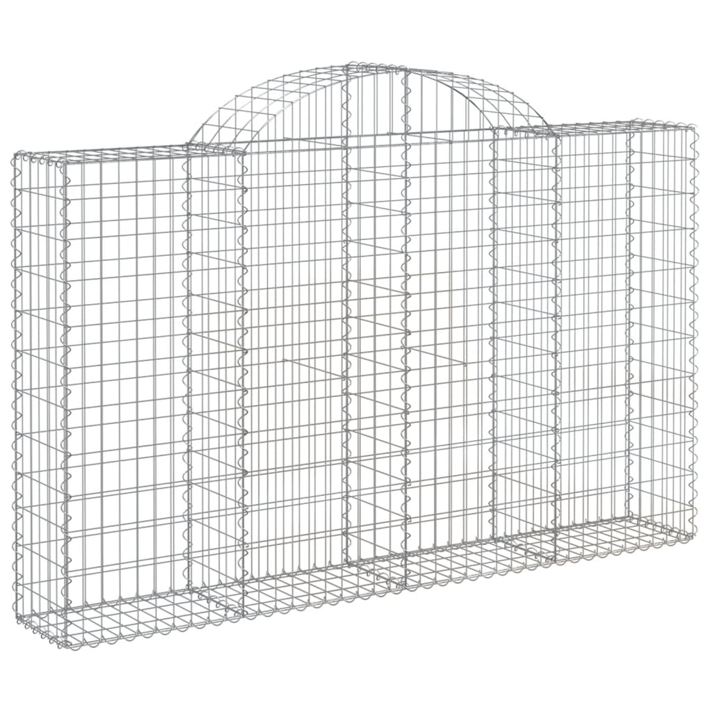 Vidaxl Schans Baskets 6 St Vaulted 200x30x120 140 cm jern