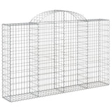 VidaXL Schans baskets 13 st vaulted 200x30x120 140 cm iron