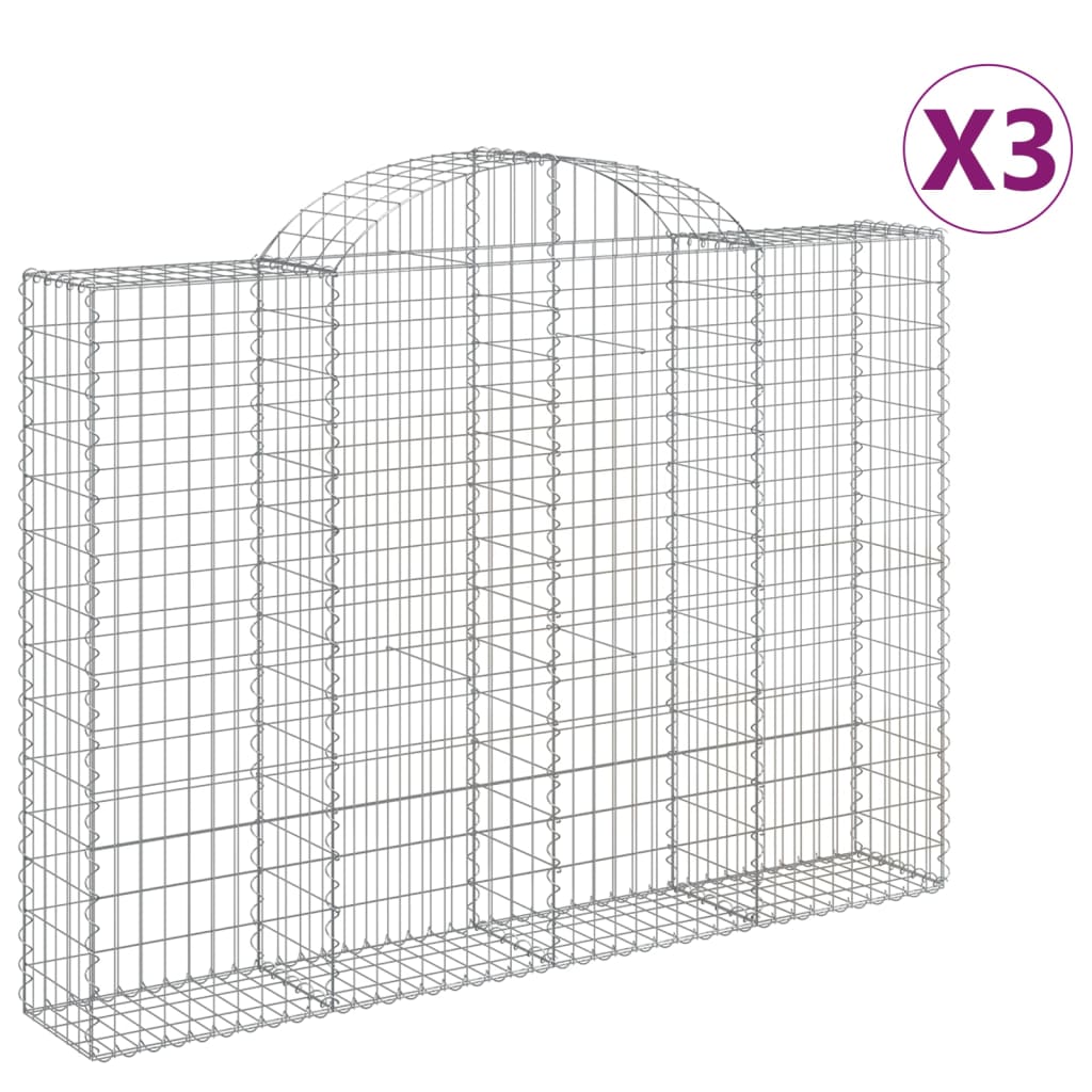 Vidaxl Schainen 3 St Vaulted 200x3140 160 cm Eisen