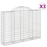 Vidaxl Schainen 3 St Vaulted 200x3140 160 cm Eisen