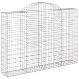 VidaXL Schans baskets 5 st vaulted 200x30x140 160 cm iron