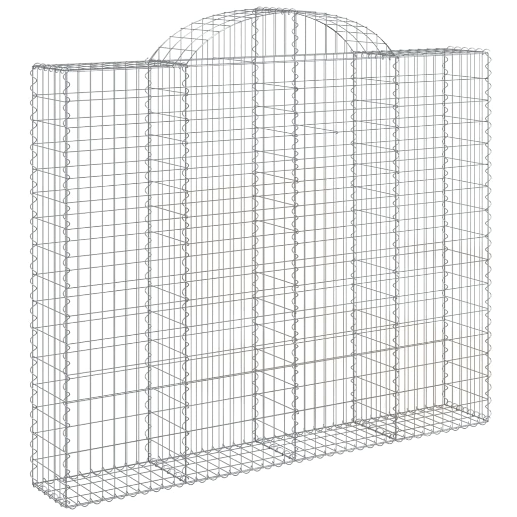 VidaXL Schans baskets 4 st vaulted 200x30x160 180 cm iron