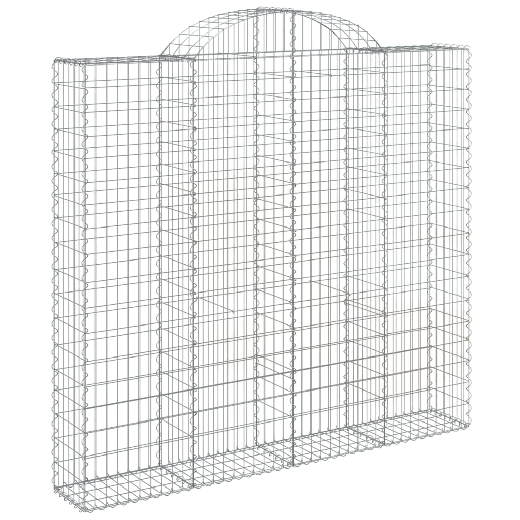 VidaXL Schans baskets 7 st vaulted 200x30x180 200 cm iron