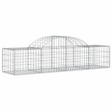 Cestas Vidaxl Schans 3 st 200x50x40 60 cm de hierro galvanizado