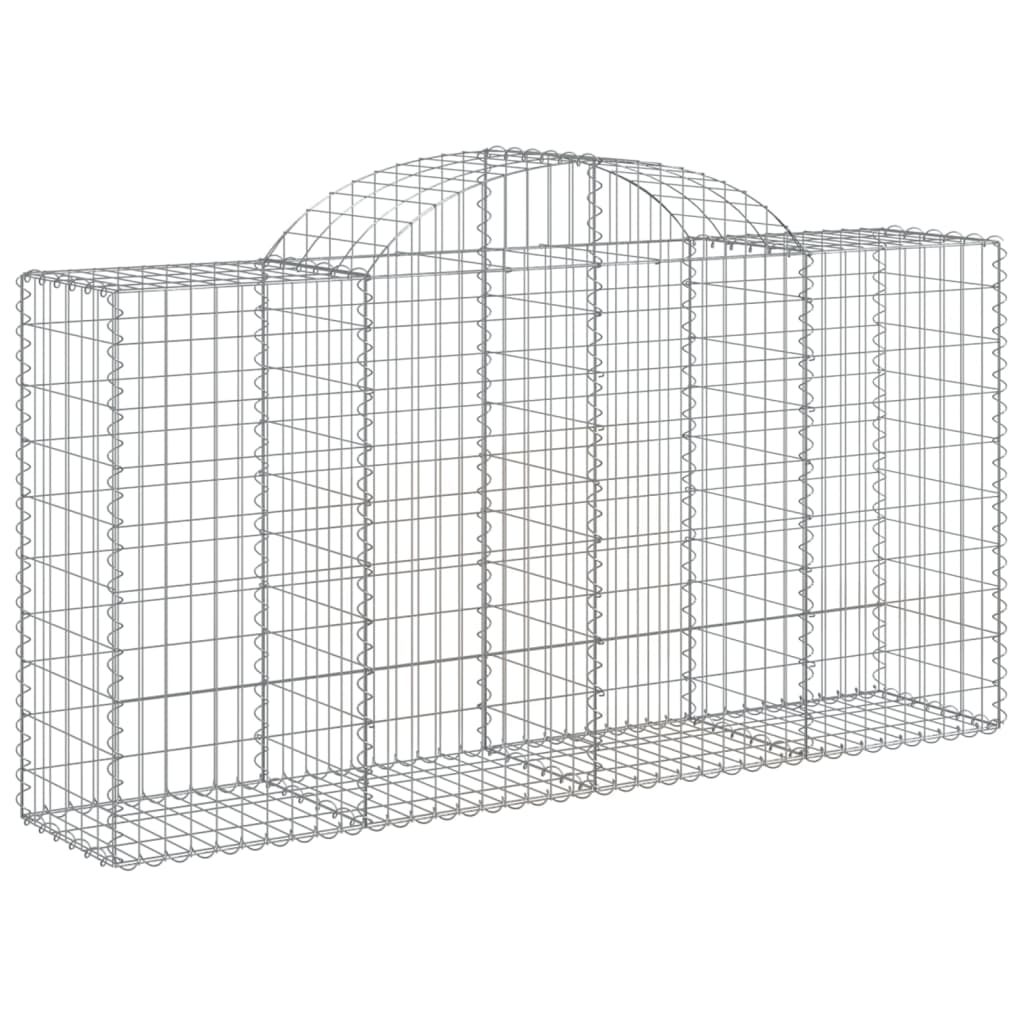 Vidaxl Schans baskets 6 st vaulted 200x50x100 120 cm iron