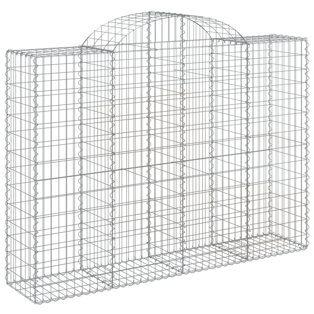 VidaXL Schans baskets 4 st vaulted 200x50x140 160 cm iron