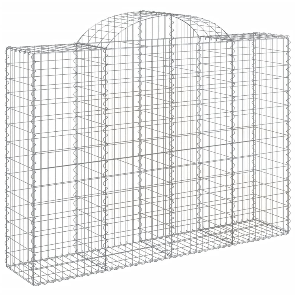 VidaXL Schans baskets 7 st vaulted 200x50x140 160 cm iron