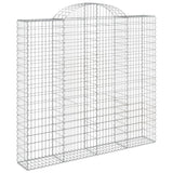 VidaXL Schans baskets 2 ST vaulted 200x50x180 200 cm iron