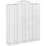 VidaXL Schans baskets 3 ST vaulted 200x50x220 240 cm iron