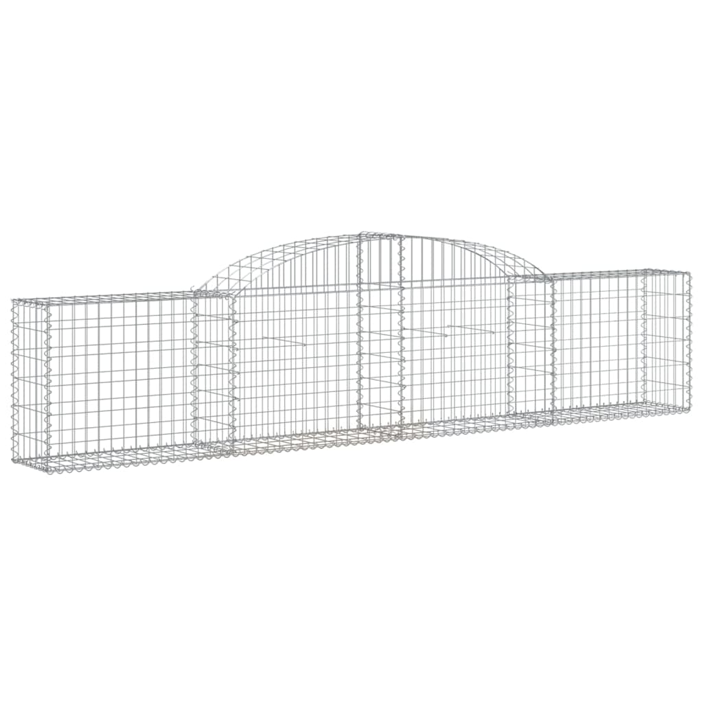 Vidaxl Schans Baskets 2 ST Krandoval 300x30x60 80 cm galvanizované železo