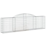 Vidaxl Schans Baskets 2 ST Krandoval 300x30x80 100 cm galvanizované železo