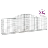 Vidaxl Schiags Kuerf 11 St Vaulted 300x30X80 100 cm Eisen