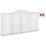 Vidaxl Schainen Kuerf 6 St Vaulted 300x30X140 160 cm Eisen