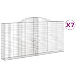 VidaXL Schans baskets 7 ST vaulted 300x30x140 160 cm iron