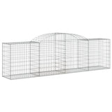 Cestas Vidaxl Schans 5 st 300x50x80 100 cm de hierro galvanizado