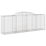 VidaXL Schans baskets 2 ST vaulted 300x50x80 120 cm iron