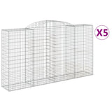 Vidaxl Schans Cestini 5 a volta 300x50x160 180 cm Iron