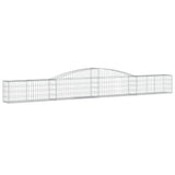 Vidaxl Schans baskets 10 st vaulted 400x30x40 60 cm iron