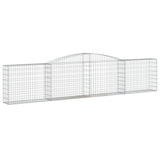 VidaXL Schans baskets 2 ST vaulted 400x30x80 100 cmg iron