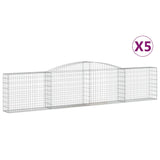 Cestas Vidaxl Schans 5 st 400x30x80 100 cm de hierro