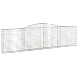 VidaXL Schans baskets 2 ST vaulted 400x30x100 120 cm iron