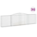 Vidaxl Schiags Kuerf 6 St Vaulted 400x30X100 120 cm Eisen