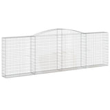 VidaXL Schans baskets 2 ST vaulted 400x30x120 140 cm iron