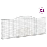 Vidaxl Schans Cesti 3 a volta 400x30x140 da 160 cm