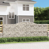 Cestas Vidaxl Schans 5 st 400x30x140 160 cm de hierro