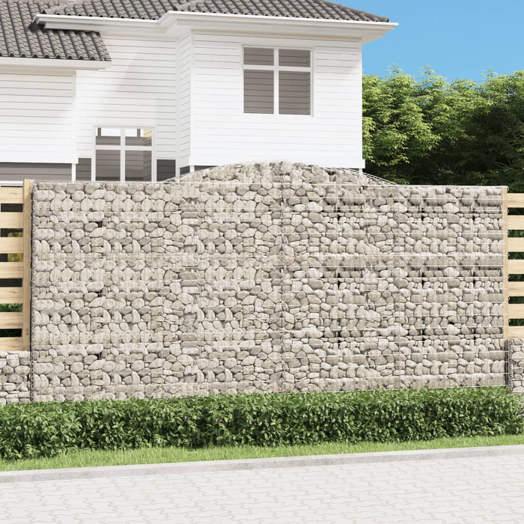 Cestas Vidaxl Schans 4 st 400x30x200 220 cm de hierro