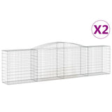 Vidaxl Schans Cestini 2 a volta 400x50x100 da 120 cm