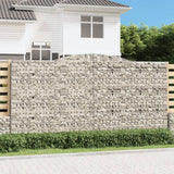 Cestas Vidaxl Schans 2 st 400x50x200 220 cm de hierro